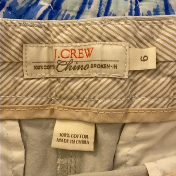 J. Crew khaki chino shorts WORN ONCE! - Picture 3 of 3